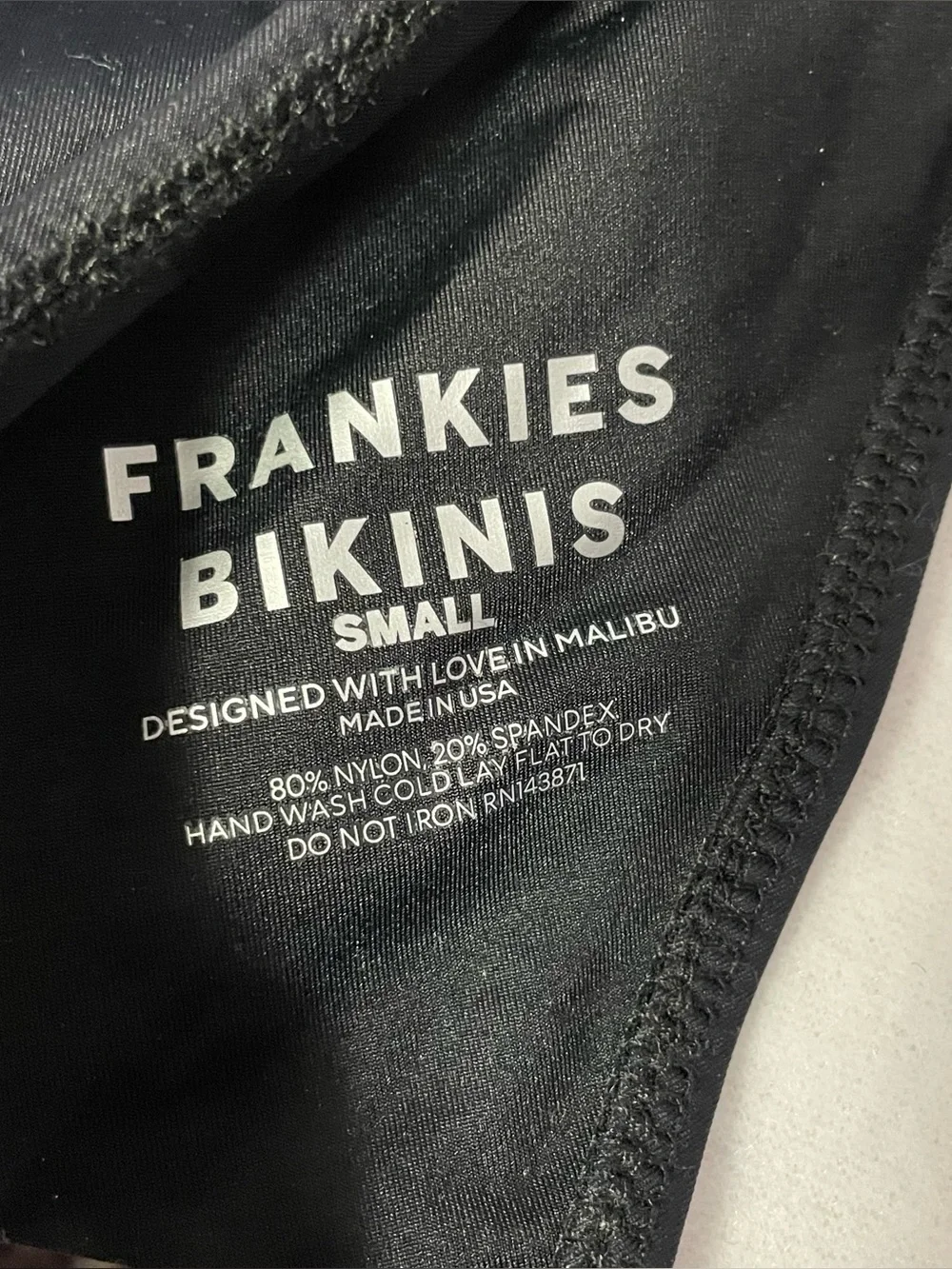 Frankies Bikinis new tags